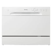 Danby 6 Place Setting Countertop Dishwasher in White DDW621WDB