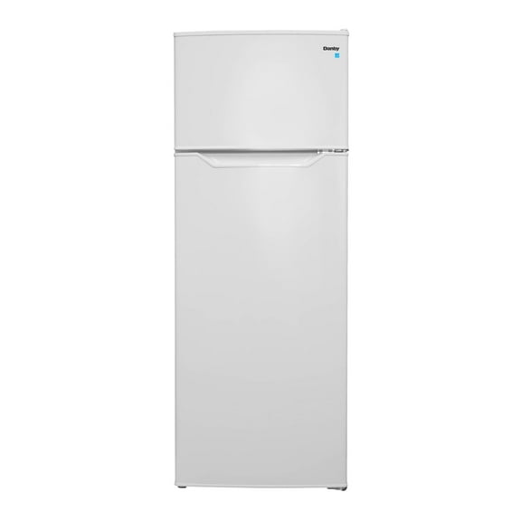 Danby 7.4 cu ft. Apartment Size Fridge Top Mount in White DPF074B2WDB-6