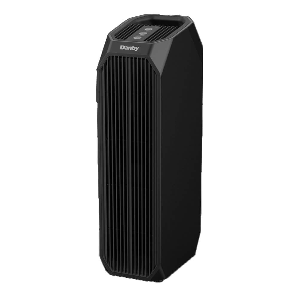Danby Black Air Purifier for up to 210 Sq. Ft. with HEPA Filter