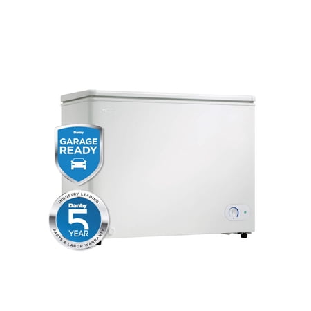 Danby DCF072A3WDB 7.2 cu. ft. (204 L) Garage Ready Chest Freezer in White