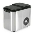Danby DIM2500SSDB, Counter Top Ice Maker, 1 Ice Cube Size, Produces Up