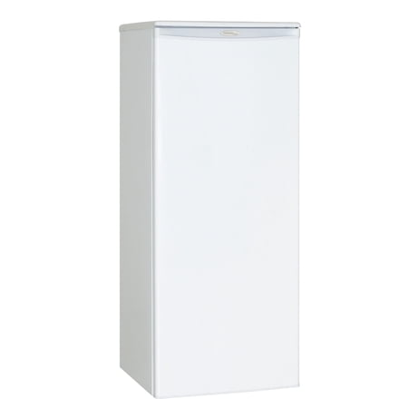 Danby DUFM085A4WDD Designer 8.5 Cu Ft Storage Upright Freezer Cooler, White
