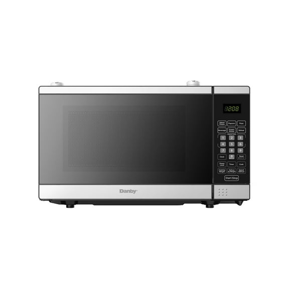 Danby Designer 0.7 cu. ft. Space Saving Under the Cupboard Microwave in Stainless Steel (DDMW007501G1)