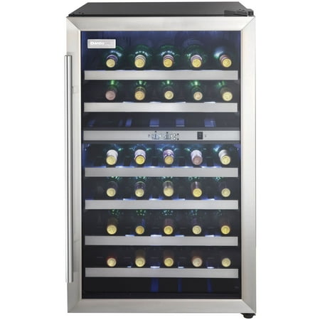 Danby Designer 38-Bottle Free-Standing Dual-Zone Wine Cooler - Black