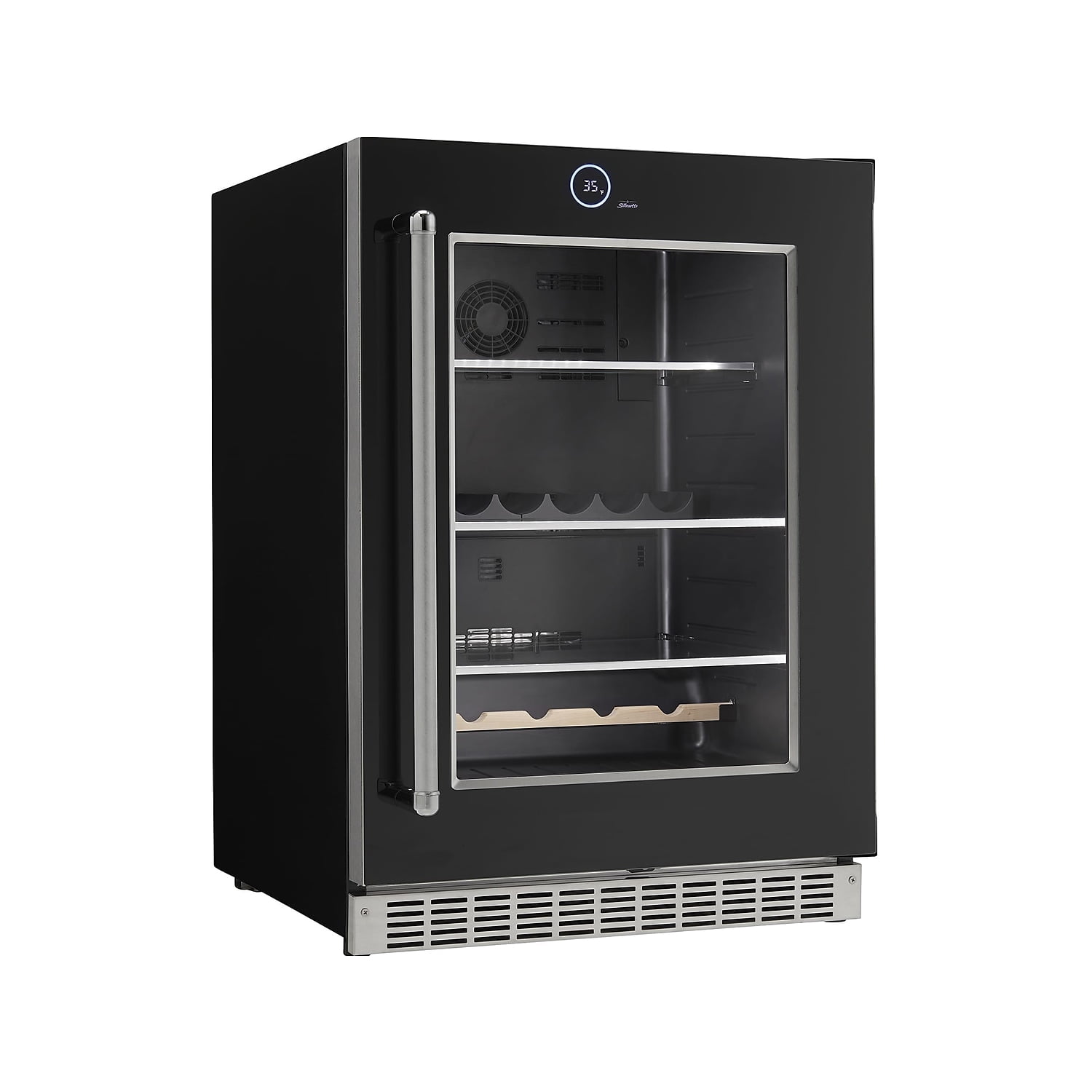 Silhouette Reserve 5 Cu. Ft. Refrigerator Black (SRVBC050L)