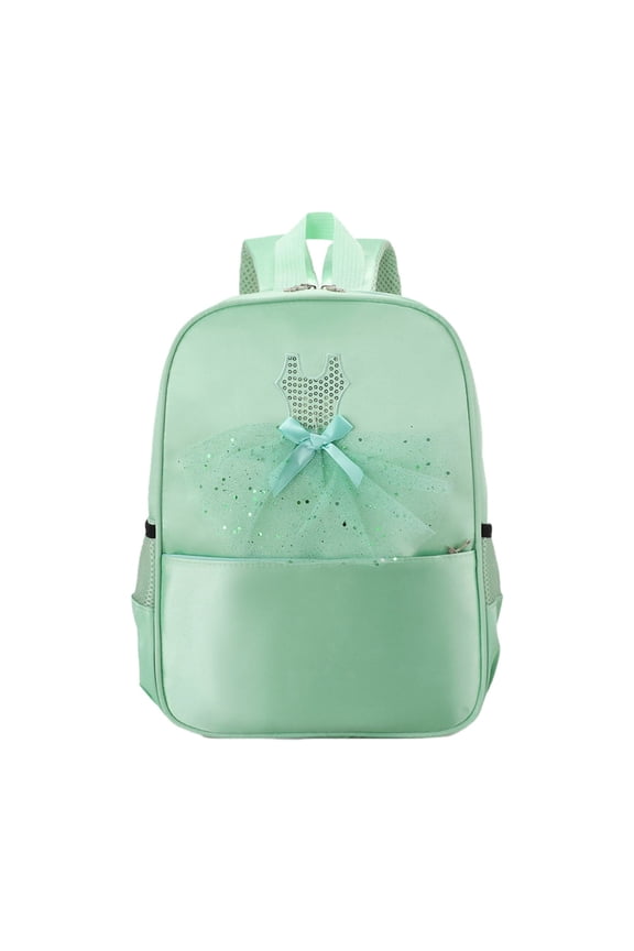 Dance Backpack, Multi-Purpose Daypack, for Back to School, Classroom, Travel and Daily Use, by Cosmug, Green