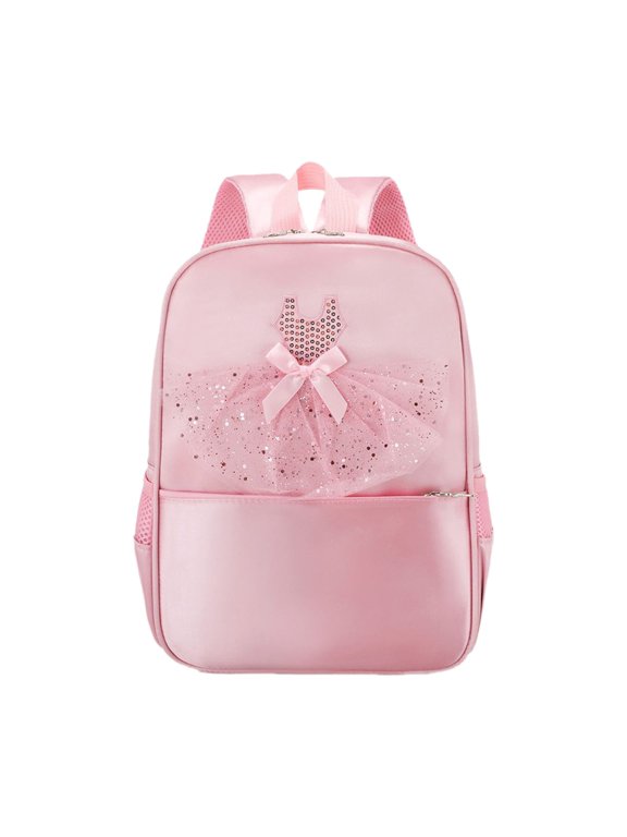 Dance Backpack, Multi-Purpose Daypack, for Back to School, Classroom, Travel and Daily Use, by Cosmug, Red