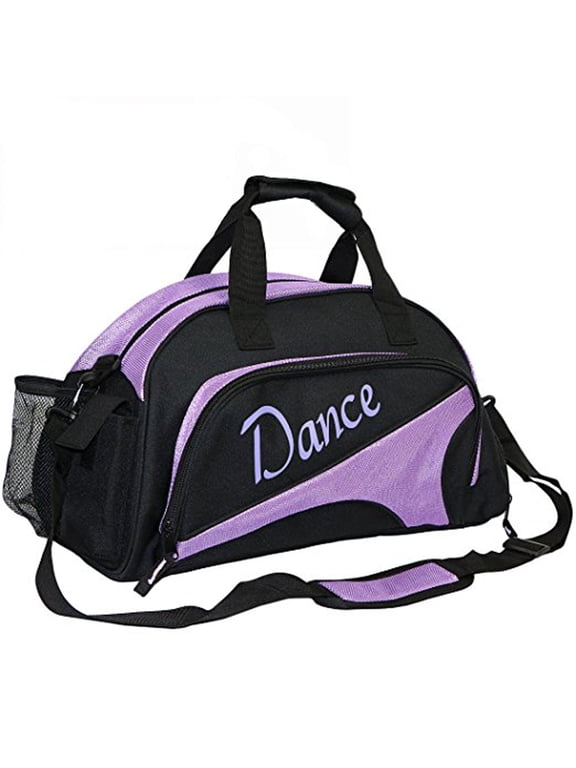 Dance Bag, Ballet Dance Bag,Sports Bag with Shoe Compartment, Weekend,Travel,16.5x11.8"x9"
