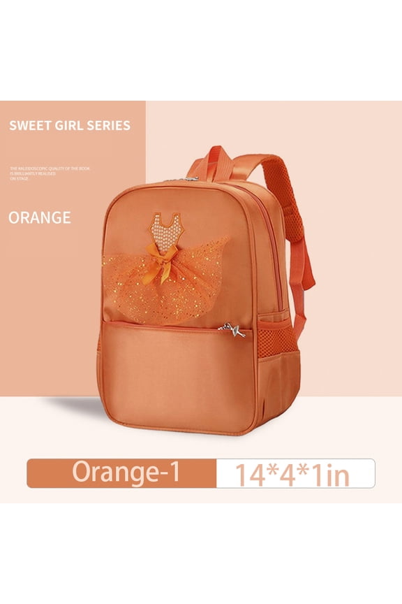 Dance Bag Bookbag Featuring Lace and Bow Teen Daily Dance Bags Training Pack Ballet Backpack Excellent Gift for Your Daughter