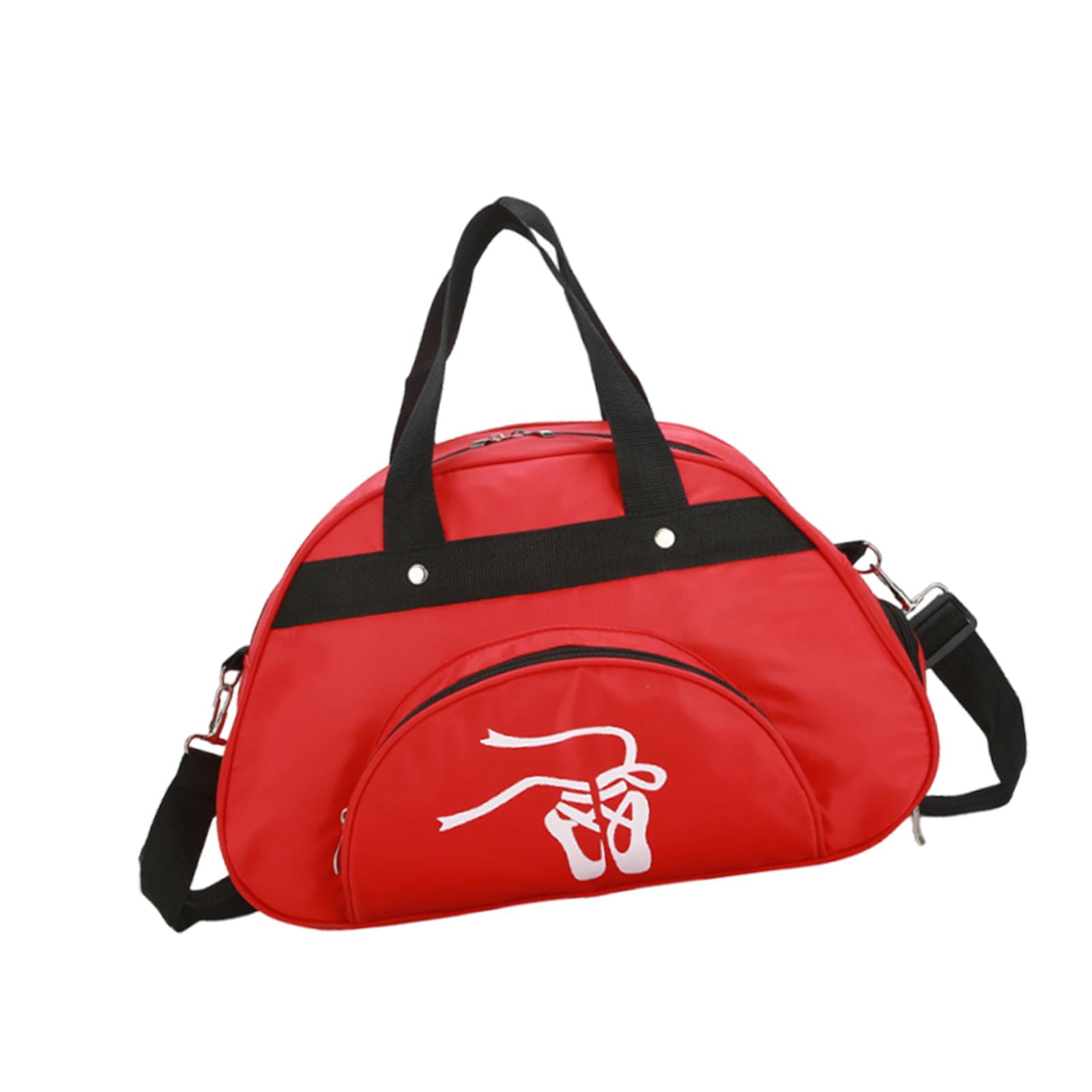 Dance Bag Garment Duffle Adjustable Strap Spacious Nylon for Women Girls Ballet School Workout