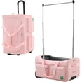 thumbnail image 1 of Dance Bag With Garment Rack, 27" Dance Garment Bags for Dancers Girls, Dance Costume Garment Bag with Wheels, Collapsible Rolling Garment Bags for Travel, Duffle Bag Luggage for Women and Men, 1 of 7