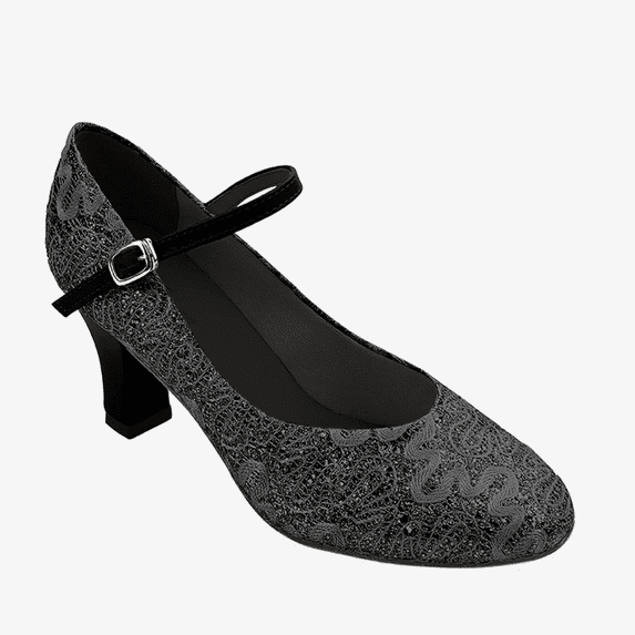 Dance Ballroom Black 4.0M Adult Ballet Jazz Hip Hop