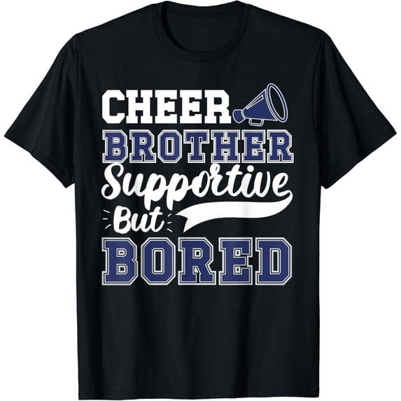 Dance Brother Cheer Brother Of A Cheerleader Brother T-Shirt