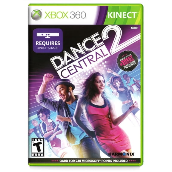 Restored Dance Central, 2 by Xbox Game Studios, for Physical/Xbox 36, Music Game, Parental Controls, 4 Offline Players