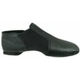 thumbnail image 1 of Black Leather Spandex Gore Split Sole Design Jazz Boots 9 Womens, 1 of 2