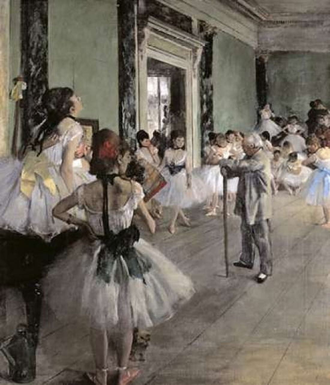 Dance Class Canvas Art - Edgar Degas (24 x 24)