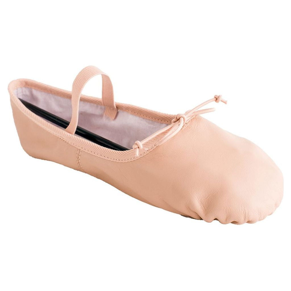 Dance Class, Girls Classic Pink Leather Ballet with SplitSole (Little Girls & Big Girls