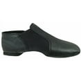 thumbnail image 1 of Black Leather Spandex Gore Split Sole Design Jazz Boots 8 Womens, 1 of 7