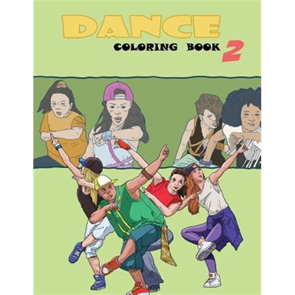 Dance Coloring Book