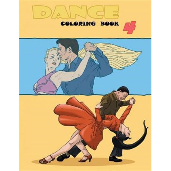 Dance Coloring Book (Paperback)