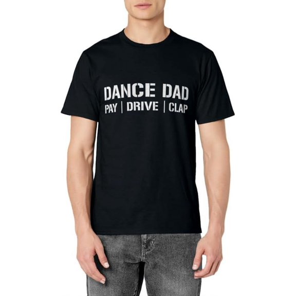 Dance Dad Funny Dancing Daddy Proud Dancer Dad I Finance T-Shirt