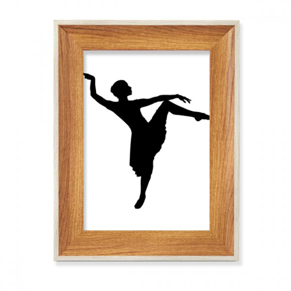 Dance Dancer Performance Art Sports Desktop Wooden Photo Frame Display Picture Art Painting Multiple Sets