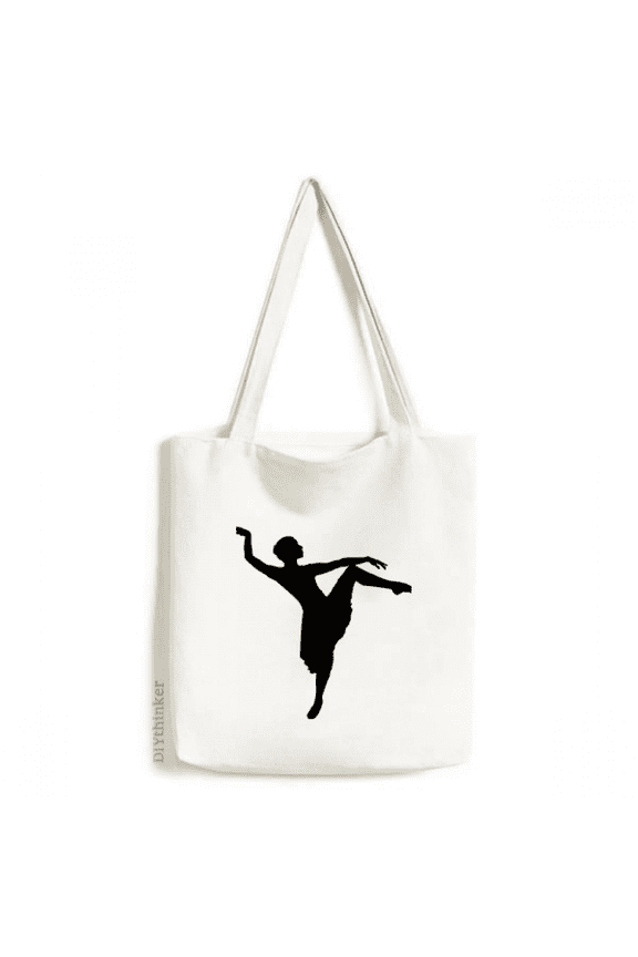 Dance Dancer Performance Art Sports Tote Canvas Bag Shopping Satchel Casual Handbag