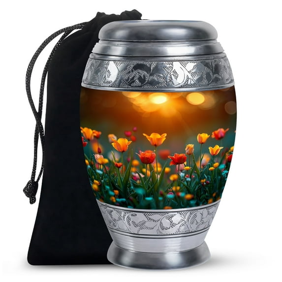Dance Of Dawn Large Urn, Cremation Urns Large Adult, Funeral Urns For Human Ashes Adult, Urns For Human Ashes, Memorial Urns For Human Ashes 10 Inches, Burial Urns For Adult Human Ashes