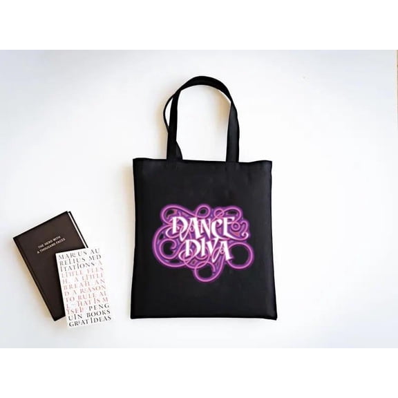 Dance Diva Tote Bag Confident Bold Movement Themed Tee, a gift just for you