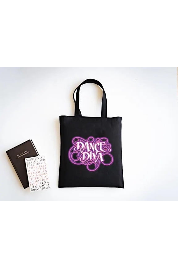Dance Diva Tote Bag Confident Bold Movement Themed Tee, a gift just for you