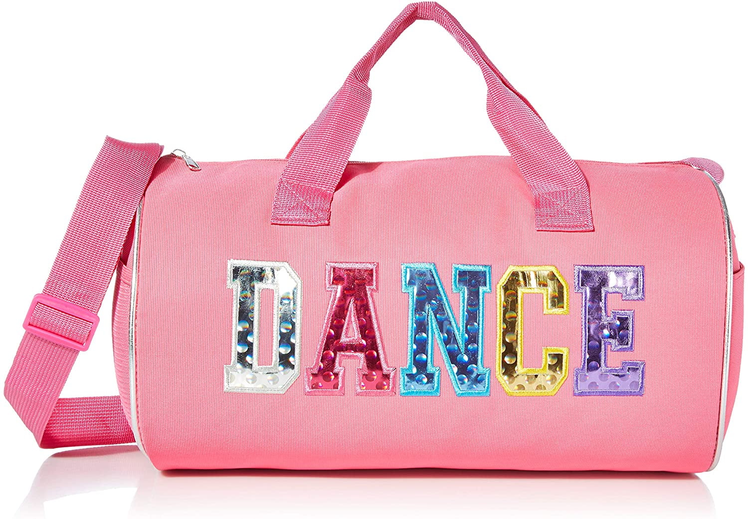 Dance Duffel Bag With Multicolored Dance Print Fuchsia - Walmart.com