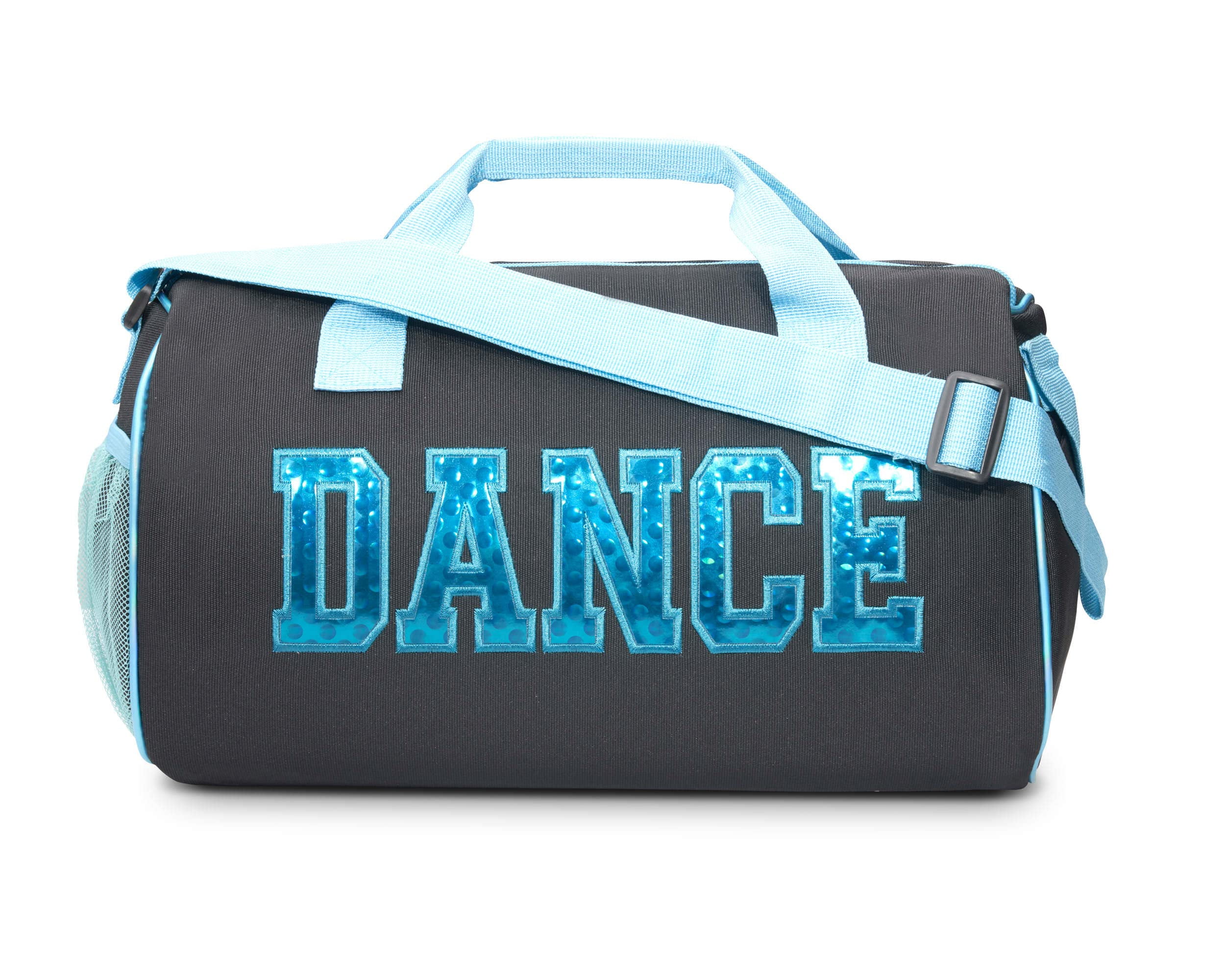 Dance Duffle Bag for Girls, Water-resistant Kids Travel Bag with