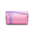 thumbnail image 1 of Dance Duffle Bag for Girls, Kids Travel Bag with Adjustable Carry On and Handy Pouch, Dance Accessories For Girls (Pink/Lavender), 1 of 9