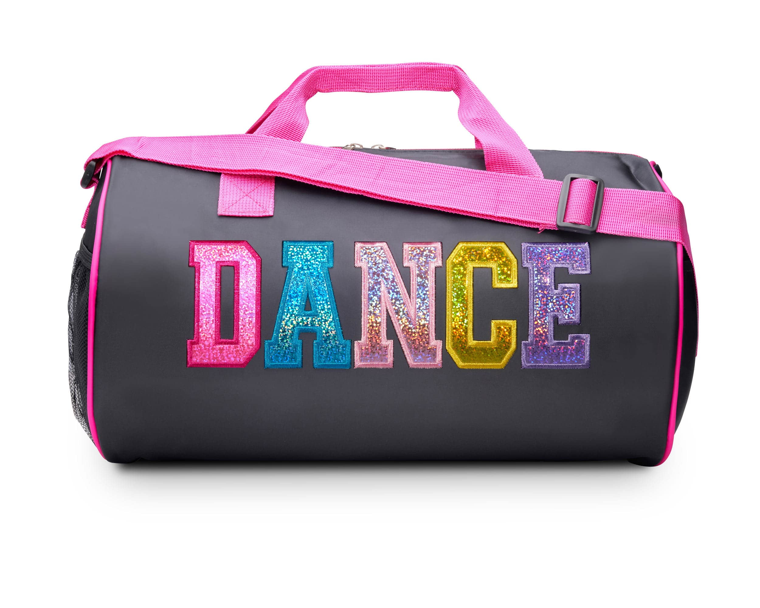 Dance Duffle Bag for Girls, Kids Travel Bag with Adjustable Carry on ...