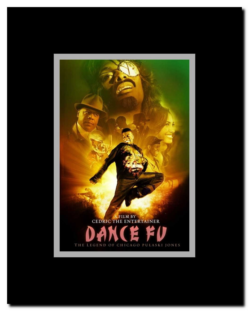 Dance Fu Framed Movie Poster