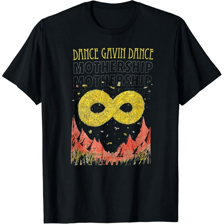 Dance Gavin Dance Mothership Graphic Design T-Shirt Dance Gavin Dance Mothership Graphic Design T-Shirt