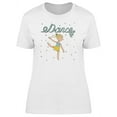 thumbnail image 1 of Dance Girl In Space Tee Women's -Image by Shutterstock, 1 of 2