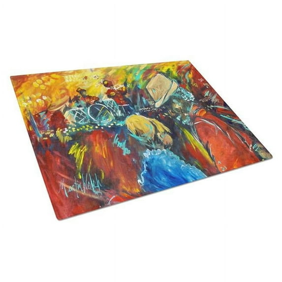 Dance Glass Cutting Board 12 in x 15 in