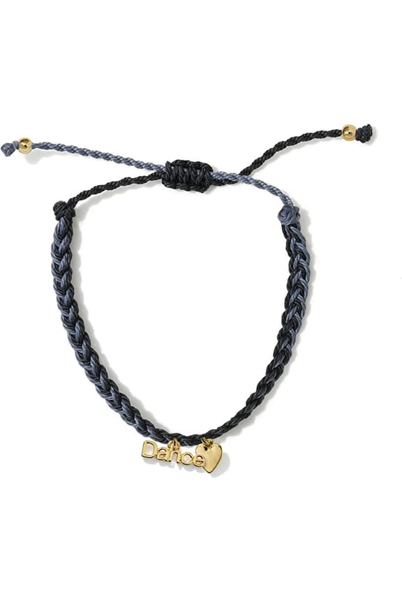 Dance Gold Charm Bracelet 100% Waterproof Adjustable Friendship Jewelry Gift Teams