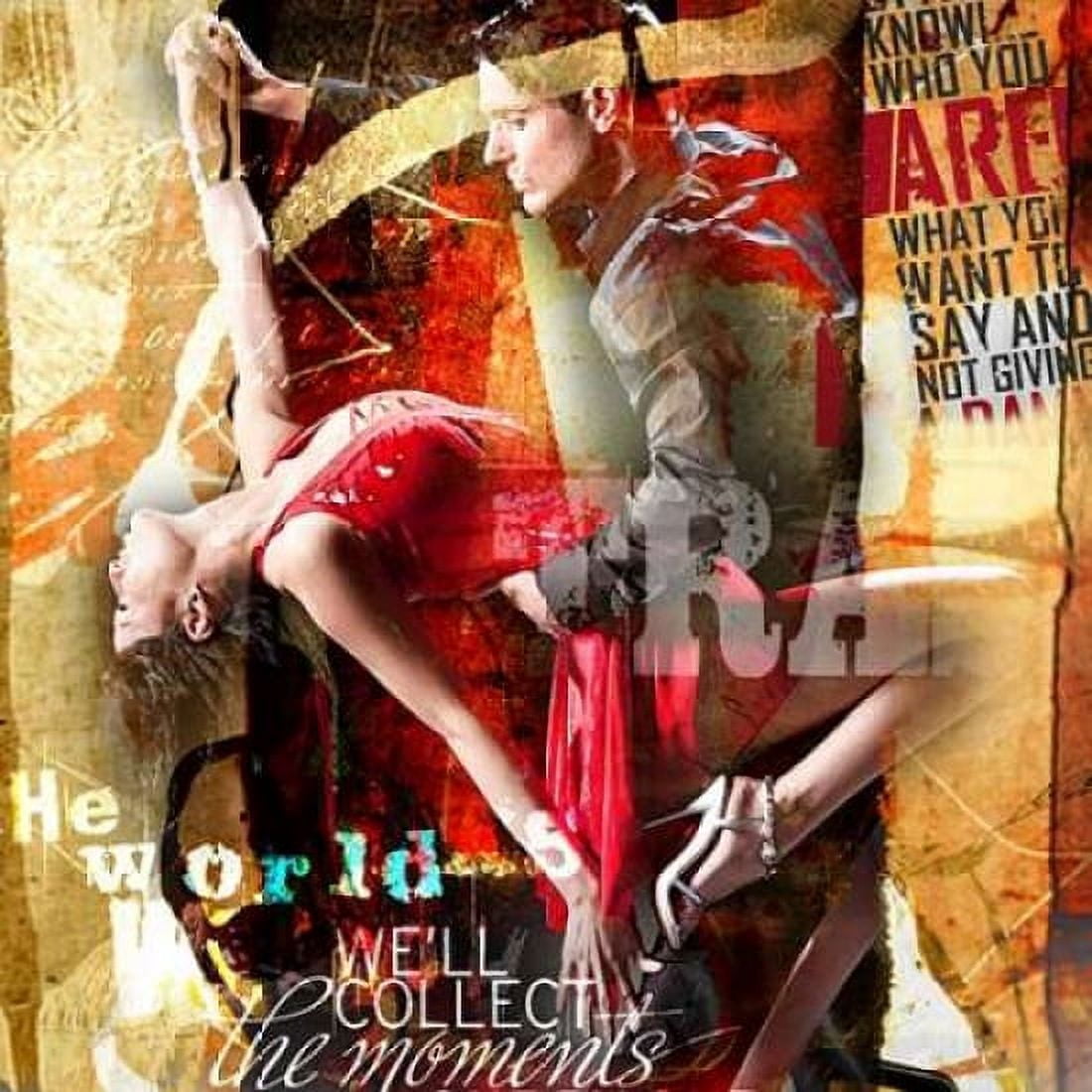 Dance II Canvas Art - Micha Baker (24 x 24)