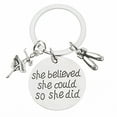 thumbnail image 1 of Dance Keychain, 1 of 2