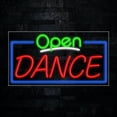 thumbnail image 1 of Dance LED Neon Sign 33"L x 18"H #35680, 1 of 3