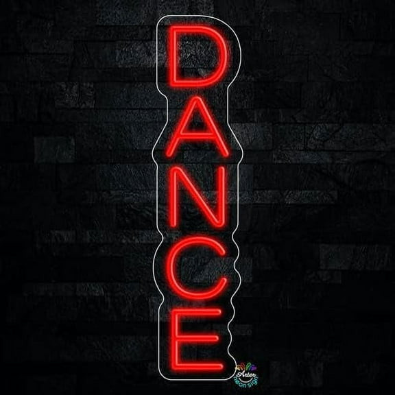Dance LED Neon Sign 6"L x 24"H #32208
