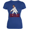 thumbnail image 1 of Dance Like Alexandria Ocasio Cortez Flossing Juniors Soft T Shirt Royal SM, 1 of 1