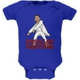 thumbnail image 1 of Dance Like Alexandria Ocasio Cortez Flossing Soft Baby One Piece Royal 9-12 M, 1 of 1