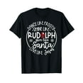 thumbnail image 1 of Dance Like Frosty Shine Like Rudolph Love Like Jesus Xmas T-Shirt, 1 of 5