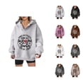 thumbnail image 1 of Dance Like Like Rudolph Santa Love Jesu Christmas Hoodies for Women Christian Pullover Sweatshirt, 1 of 8