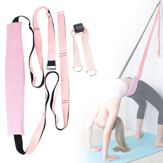 Dance Lower Waist Training, Back Bend Assist Trainer-to Improve Back and Waist Flexibility, Flexibility Stretching Leg Stretcher Strap for Yoga, Ballet, Dancing, Gymnastics Cheerleading