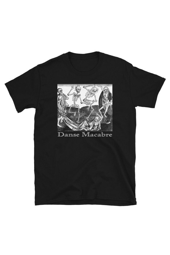 Dance Macabre Skeletons in the Medieval Death Men's Short Sleeve T-Shirt