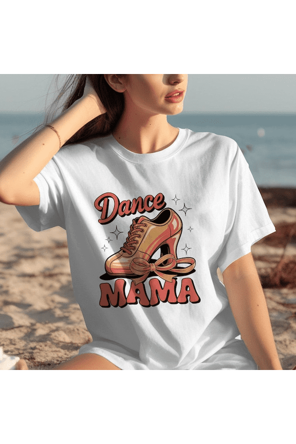 Dance Mama T Shirts, Ballroom Dancing Shirt, Gift For Dancing Mom, Retro Style , Dance S rel, Sparkle T Shirts